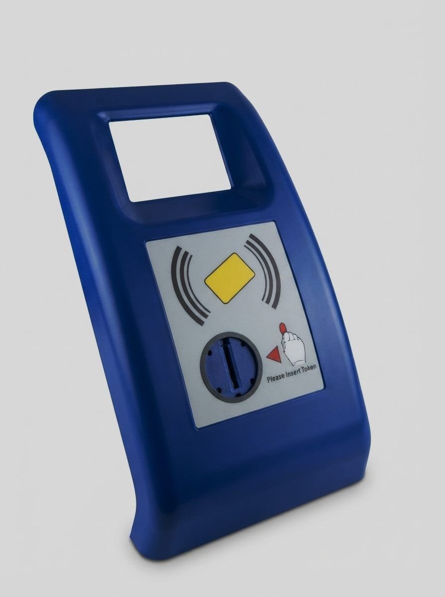 Render of the blue monorail unit